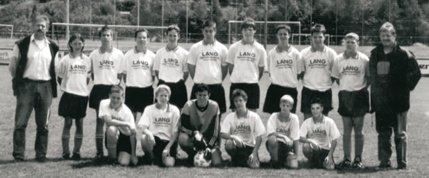 Meisterfoto der C-Jugend in der Saison 1999/2000