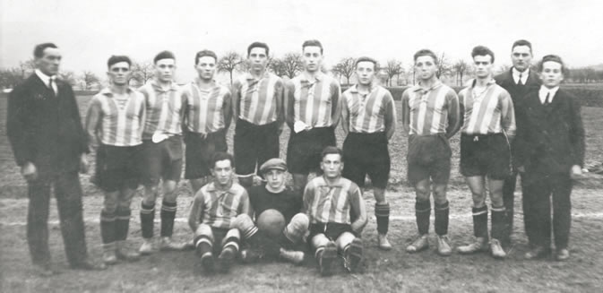 Die 1. Mannschaft des SV Fautenbach im Gründungsjahr 1926