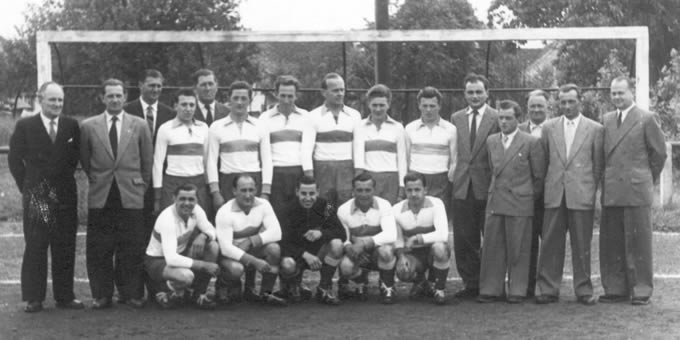 1. Mannschaft des SV Fautenbach im Jahr 1956