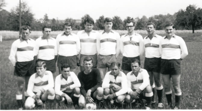 Die erste Mannschaft des SV Fautenbach im Jahre 1966