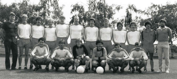 1. Mannschaft in der Saison 1981/82