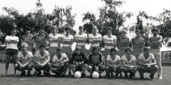1. Mannschaft des SV Fautenbach in der Saison 1982/83