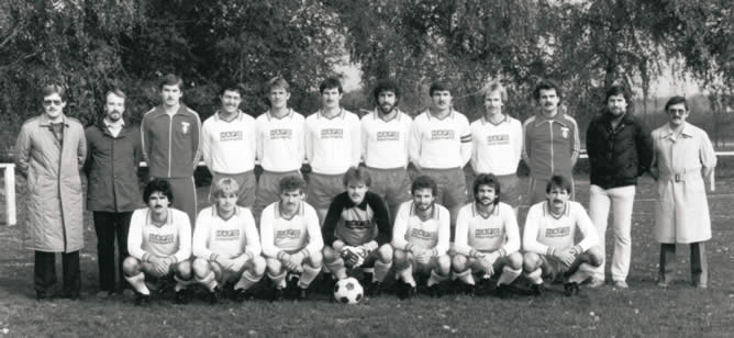 1. Mannschaft in der Saison 1983/84