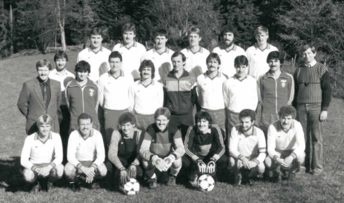 1. Mannschaft des SV Fautenbach 84/85 1. Mannschaft in der Saison 1984/85