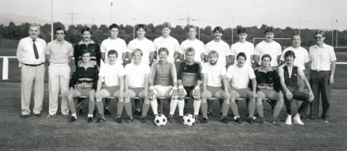 1. Mannschaft des SV Fautenbach in der Saison 1986/87