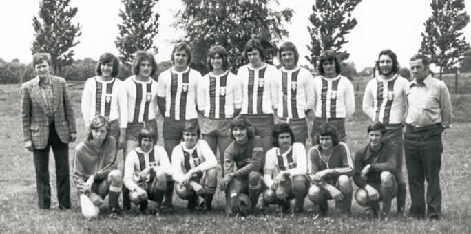 Die A-Jugend ist Meister 1974