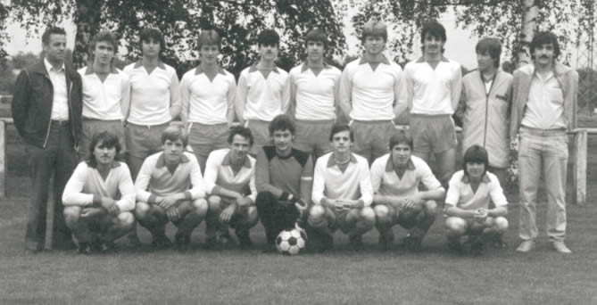 Meistermannschaft der SVF A-Jugend 83/84