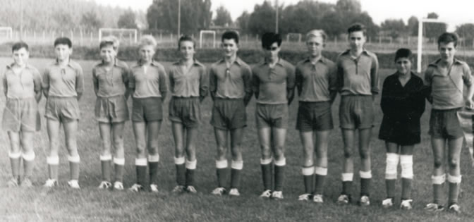 Die C-Jugend Meistermannschaft des SV Fautenbach 1962