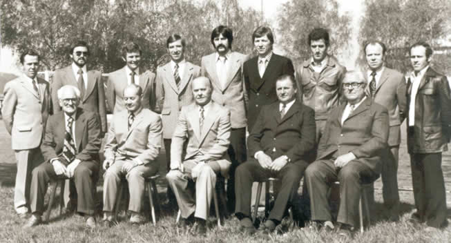 Vorstandschaft 1976 Vorstandschaft im Jahre 1976